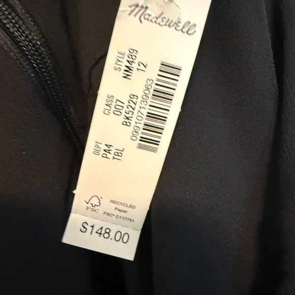 Madewell Black Strappy Jumpsuit - Picture 10 of 10